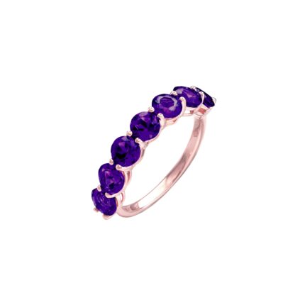 Love Yourself Half Eternity Ring