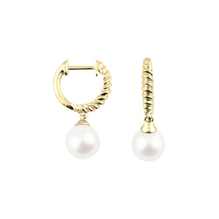 Let the Waves Crash In Hoop Earrings