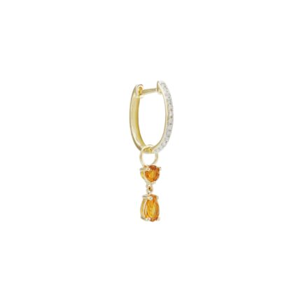 Darling, Stick to the Classics Citrine Dangling Earrings